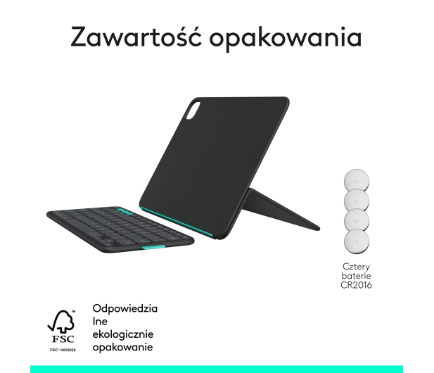 LOGITECH Flip Folio iPad Pro 11''(M4) iPad Air 11''(5. gen/M2/M3) - 1344629 - zdjęcie 15